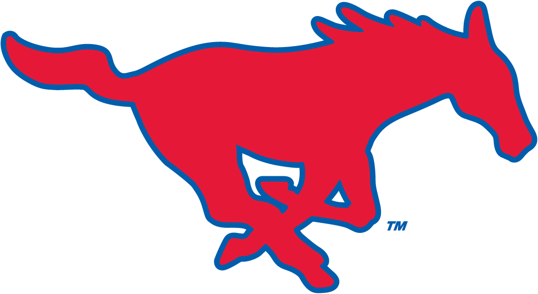 Southern Methodist Mustangs 1978-2007 Alternate Logo v2 iron on transfers for fabric